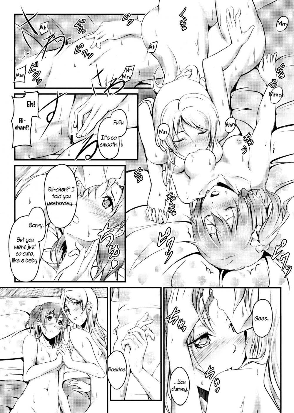 Hentai Manga Comic-Honoka and Eli's Life Living Together-Read-15